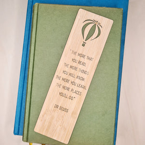 Dr Seuss Bamboo Bookmark