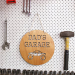Load image into Gallery viewer, Round Garage Sign
