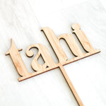 Load image into Gallery viewer, &#39;Tahi&#39; Cake Topper
