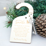 Load image into Gallery viewer, Santa Key - Door Hanger
