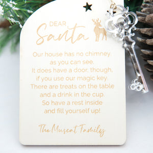 Santa Key - Door Hanger