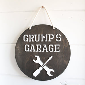 3D Garage Sign