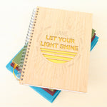 Load image into Gallery viewer, Personalised Notebook - Let Your Light Shine
